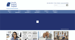 Desktop Screenshot of lincolnsurgery.com